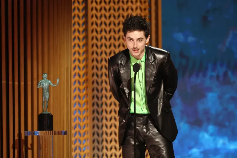 Scopri di più sull'articolo Timothée Chalamet SAG Awards: il suo discorso divide il pubblico
