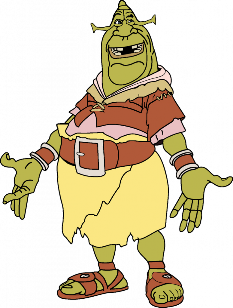 shrek chris farley 1993 cut concept by ericothefandomwonder dfqw8sy pre
