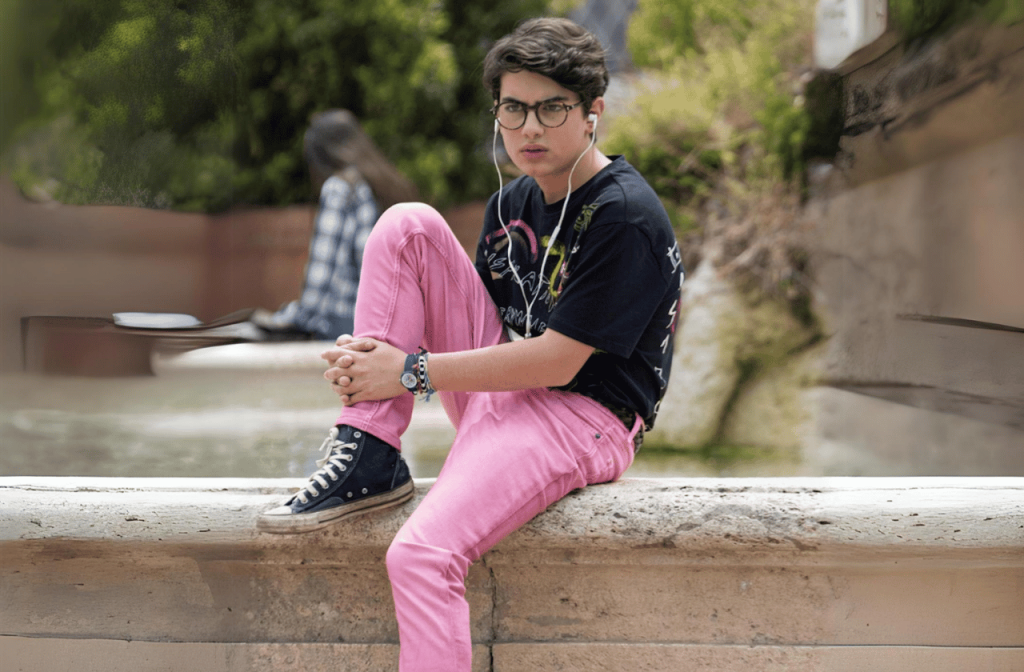 ILRAGAZZOPANTALONIROSA