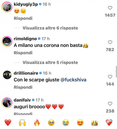 Shiva papà reazioni rapper