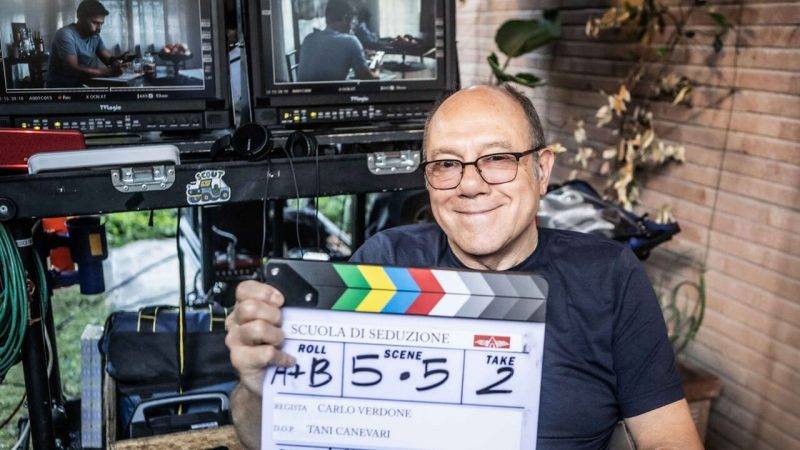 Scuola di seduzione: il nuovo film di Carlo Verdone dà il via alle riprese